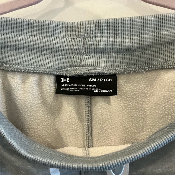 Under Armour Men's Heather Gray Joggers - Picture 2 of 4